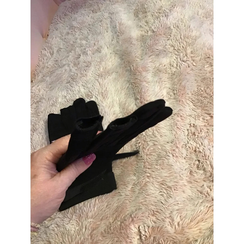 Women's VALEO Black & White XL Fitness Gloves